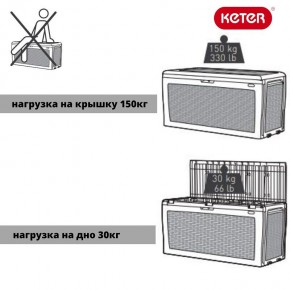 Сундук Samoa Rattan Box 270 L в Ижевске - izhevsk.mebel24.online | фото 5