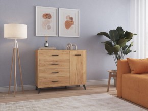 СВЕТЛАНА LOFT Комод-тумба  (дуб золотой) в Ижевске - izhevsk.mebel24.online | фото 3