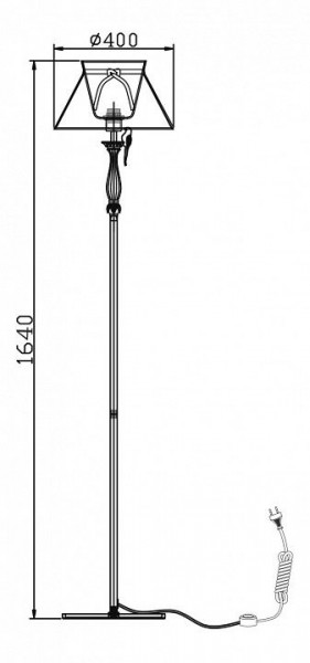 Торшер Maytoni Bird ARM013-22-W в Ижевске - izhevsk.mebel24.online | фото 8