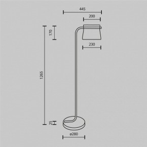 Торшер Maytoni Cabaret MOD170FL-L8BS3K в Ижевске - izhevsk.mebel24.online | фото 7