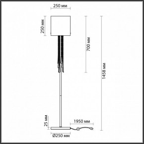 Торшер Odeon Light Nicole 4886/1F в Ижевске - izhevsk.mebel24.online | фото 4