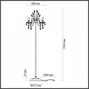 Торшер Odeon Light Versia 4977/3F в Ижевске - izhevsk.mebel24.online | фото 4