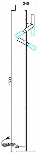 Торшер ST-Luce Eclip SL1236.405.03 в Ижевске - izhevsk.mebel24.online | фото 5