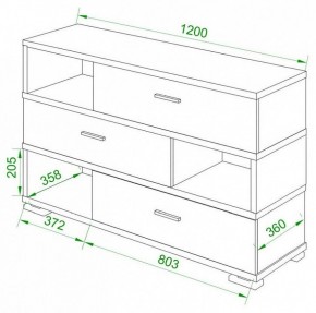 Тумба комбинированная Домино СБ-40/3-ПВК в Ижевске - izhevsk.mebel24.online | фото 2