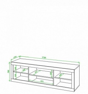 Тумба под ТВ Toivo Кон170 в Ижевске - izhevsk.mebel24.online | фото 2