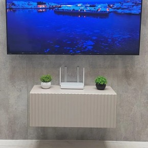 Тумба подвесная под ТВ LINES MTV1-MA 750 Бежевый (Леда-М 10.1.5) в Ижевске - izhevsk.mebel24.online | фото 5
