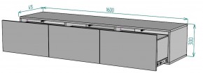 ТВ тумба подвесная TV80 (3 ящика) в Ижевске - izhevsk.mebel24.online | фото 2