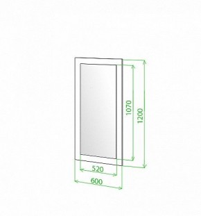 Зеркало настенное Toivo ЗР 120 в Ижевске - izhevsk.mebel24.online | фото 2